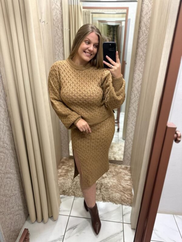 Conjunto Tricot Midi Feminino - Imagem 4